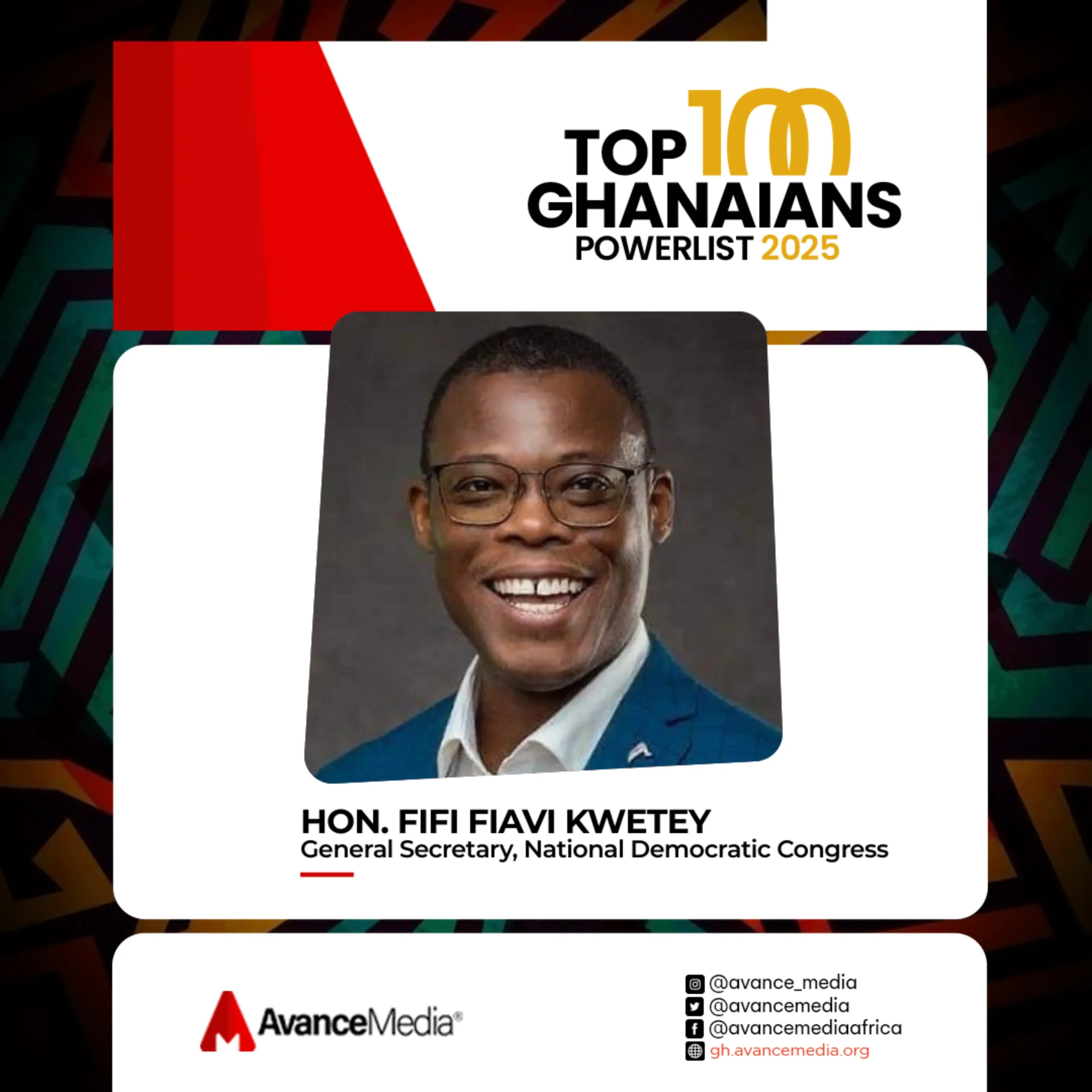 HON. FIFI FIAVI KWETEY