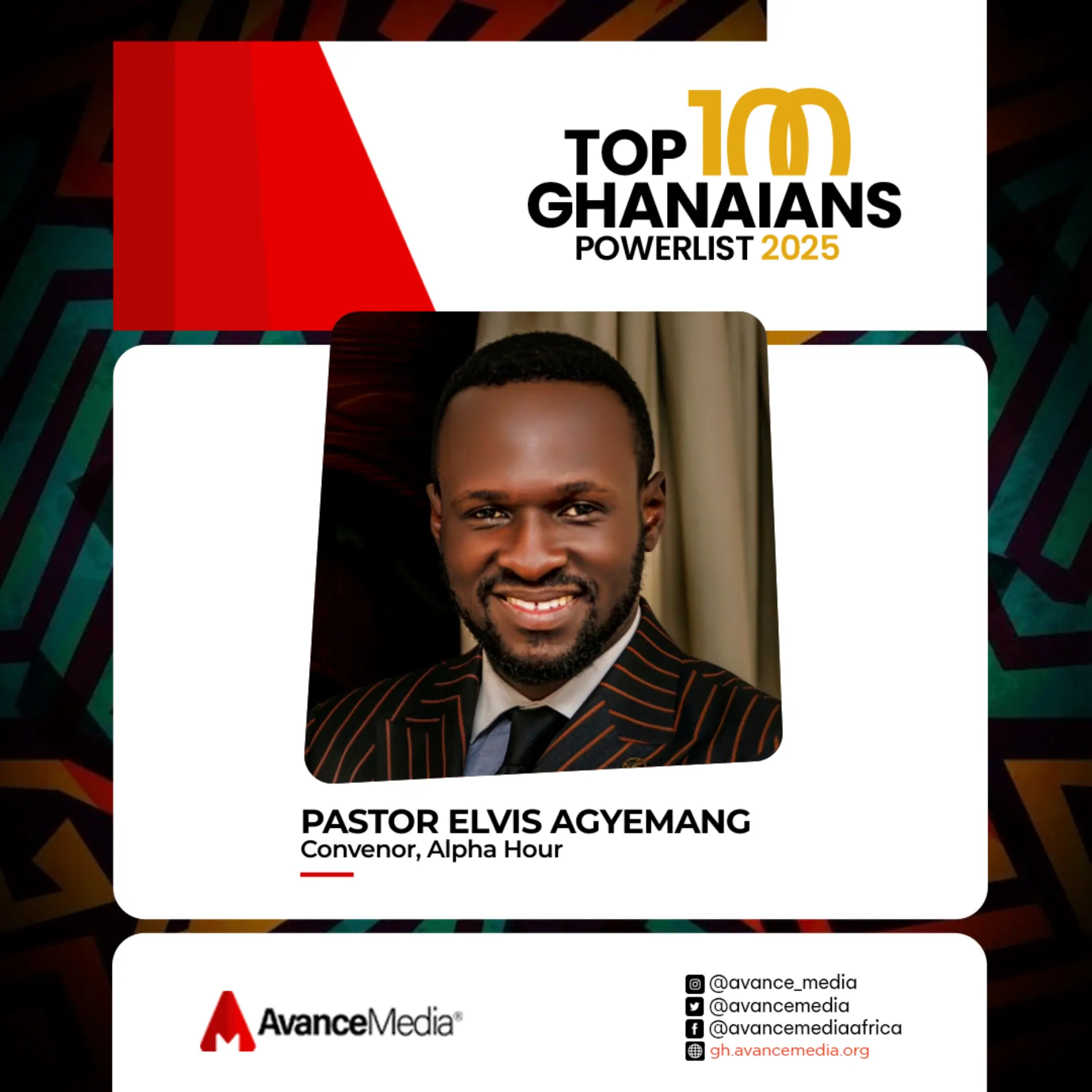 PASTOR ELVIS AGYEMANG